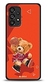 Dafoni Art Samsung Galaxy A53 5G Basketball Bear Kılıf