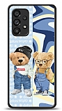 Dafoni Art Samsung Galaxy A53 5G Summer Couple Teddy Kılıf