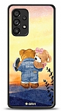 Dafoni Art Samsung Galaxy A53 5G Sunset Teddy Bears Klf