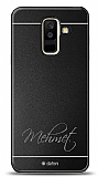 Dafoni Metal Samsung Galaxy A6 Plus 2018 El Yazısı İsimli Kişiye Özel Kılıf