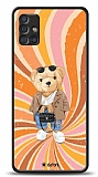 Dafoni Art Samsung Galaxy A71 Bear Effect Klf