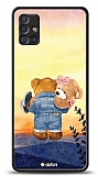 Dafoni Art Samsung Galaxy A71 Sunset Teddy Bears Klf