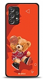 Dafoni Art Samsung Galaxy A72 Basketball Bear Kılıf