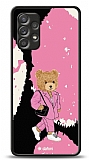 Dafoni Art Samsung Galaxy A72 Business Teddy Bear Kılıf