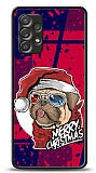 Dafoni Art Samsung Galaxy A72 Christmas Pug Kılıf
