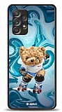 Dafoni Art Samsung Galaxy A72 Skating Teddy Bear Klf