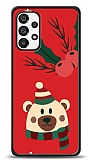 Dafoni Art Samsung Galaxy A73 Christmas Bear Kılıf