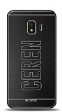 Dafoni Metal Samsung Galaxy J2 Core J260F Tek İsimli Kişiye Özel Kılıf