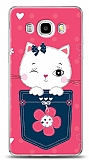 Samsung Galaxy J7 2016 Pink Cat Klf