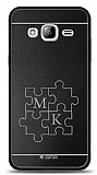 Dafoni Metal Samsung Galaxy J7 / Galaxy J7 Core Çift Harf Puzzle Kişiye Özel Kılıf