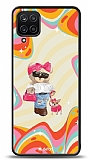 Dafoni Art Samsung Galaxy M12 Pinky Bear Klf