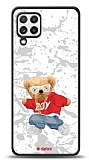 Dafoni Art Samsung Galaxy M22 Boy Bear Kılıf