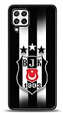 Dafoni Glossy Samsung Galaxy M22 Lisanslı Beşiktaş Logo Kılıf