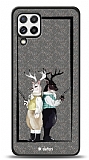 Dafoni Art Samsung Galaxy M22 Spy Deers Kılıf