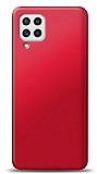 Samsung Galaxy M32 Kırmızı Mat Silikon Kılıf