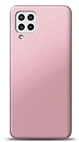 Samsung Galaxy M32 Rose Gold Mat Silikon Kılıf