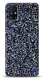 Samsung Galaxy M51 Pullu Siyah Silikon Kılıf