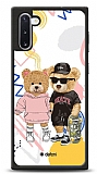 Dafoni Art Samsung Galaxy Note 10 Fun Couple Teddy Kılıf