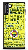 Dafoni Glossy Samsung Galaxy Note 10 Lisanslı Fenerbahçe Sarı-Lacivert Tipografi Kılıf