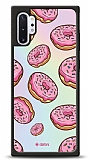 Dafoni Hologram Samsung Galaxy Note 10 Plus Pembe Donut Kılıf