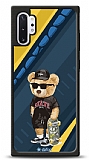 Dafoni Art Samsung Galaxy Note 10 Plus Skate Bear Klf