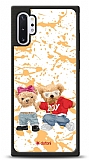 Dafoni Art Samsung Galaxy Note 10 Plus Style Couple Teddy Kılıf