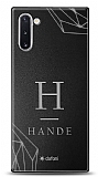 Dafoni Metal Samsung Galaxy Note 10 Tek Harf İsimli Kişiye Özel Kılıf