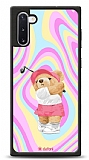 Dafoni Art Samsung Galaxy Note 10 Tennis Girl Bear Kılıf