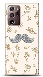 Samsung Galaxy Note 20 Ultra Bling Mustache Taşlı Kılıf