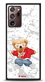 Dafoni Art Samsung Galaxy Note 20 Ultra Boy Bear Kılıf