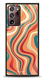 Dafoni Glossy Samsung Galaxy Note 20 Ultra Colorful Waves Kılıf