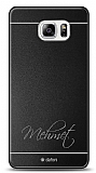 Dafoni Metal Samsung Galaxy Note 5 El Yazısı İsimli Kişiye Özel Kılıf