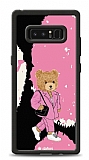 Dafoni Art Samsung Galaxy Note 8 Business Teddy Bear Klf