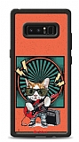 Dafoni Art Samsung Galaxy Note 8 Guitarist Cat Klf