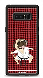 Dafoni Art Samsung Galaxy Note 8 Karate Fighter Pug Klf
