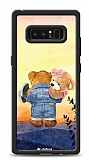 Dafoni Art Samsung Galaxy Note 8 Sunset Teddy Bears Kılıf