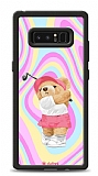 Dafoni Art Samsung Galaxy Note 8 Tennis Girl Bear Kılıf