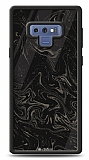 Dafoni Glossy Samsung Galaxy Note 9 Black Marble Pattern Kılıf