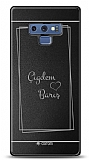Dafoni Metal Samsung Galaxy Note 9 Frame Çift İsimli Kişiye Özel Kılıf