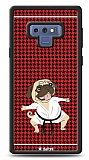Dafoni Art Samsung Galaxy Note 9 Karate Fighter Pug Klf