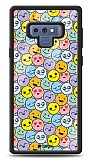 Dafoni Glossy Samsung Galaxy Note 9 Renkli Emojiler Kılıf