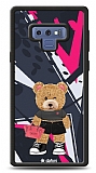 Dafoni Art Samsung Galaxy Note 9 Rock And Roll Teddy Bear Kılıf