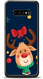 Dafoni Art Samsung Galaxy S10 Christmas Deer Kılıf