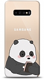 Samsung Galaxy S10 Confused Panda Kılıf