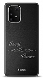 Dafoni Metal Samsung Galaxy S10 Lite Çiftlere Özel Kalpli İsimli Kişiye Özel Kılıf