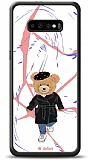 Dafoni Art Samsung Galaxy S10 Plus Casual Teddy Bear Klf