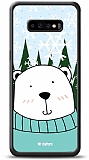 Dafoni Art Samsung Galaxy S10 Plus Snow Bear Kılıf