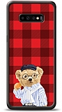 Dafoni Art Samsung Galaxy S10 Plus Winking Bear Klf