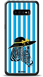 Dafoni Art Samsung Galaxy S10 Plus Zebra Siluet Klf