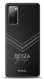 Dafoni Metal Samsung Galaxy S20 FE Geometrik İsimli Kişiye Özel Kılıf
